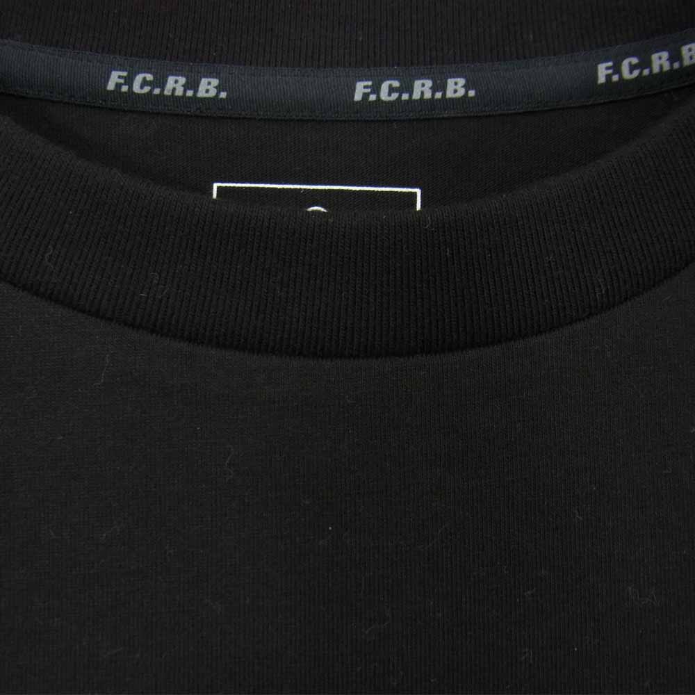 F.C.R.B. エフシーアールビー 21AW FCRB-212119 X-girl SUPPORTER TEE コラボ ガール プリント Tシャツ ブラック系 XL【美品】【中古】