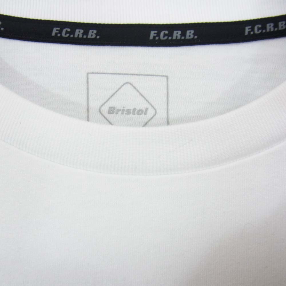 F.C.R.B. エフシーアールビー 21SS FCRB-210120 AUTHENTIC TEAM TEE GOD SELECTION XXX ゴッドセレクション コラボ プリント Tシャツ ホワイト系 XL【新古品】【未使用】【中古】