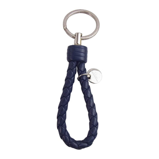 BOTTEGAVENETA ボッテガヴェネタ イントレチャート キーリング チャーム  パープル系【中古】