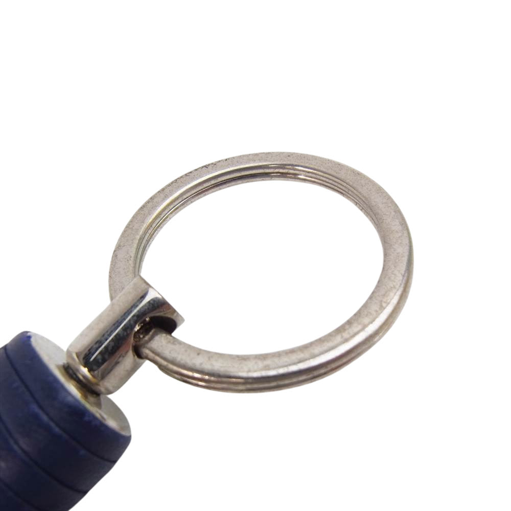 BOTTEGAVENETA ボッテガヴェネタ イントレチャート キーリング チャーム  パープル系【中古】