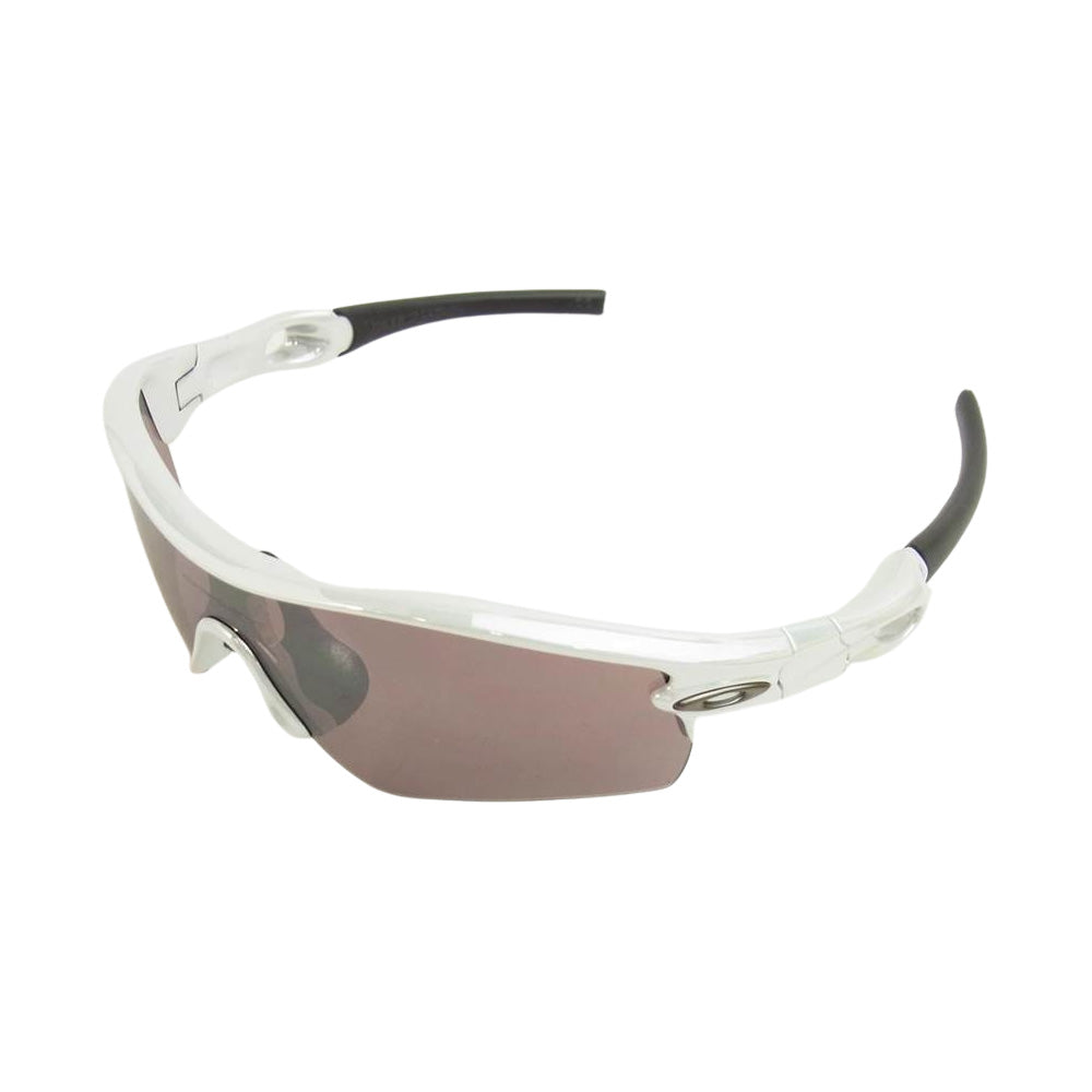 OAKLEY オークリー 09-673J USA製 RADAR PATH アジアンフィット レーダーパス サングラス シルバー系 パープル系【中古】