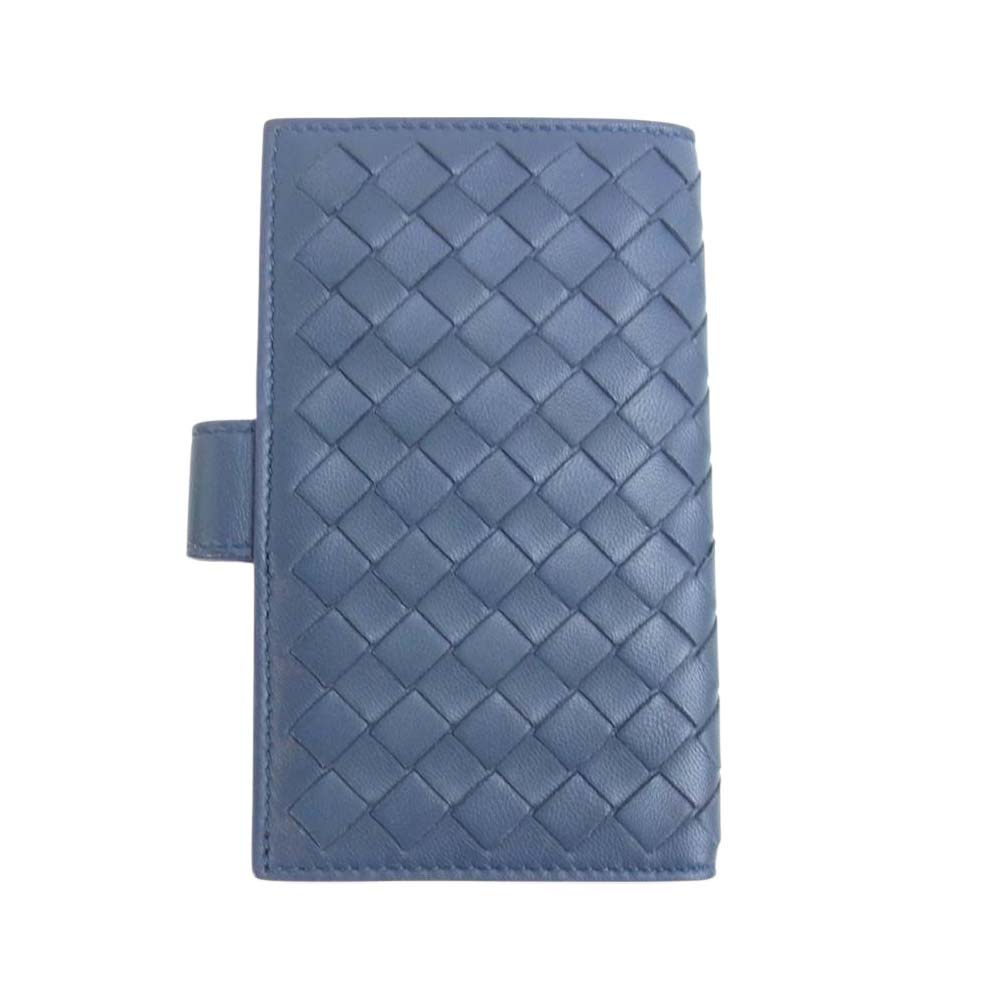 BOTTEGAVENETA ボッテガヴェネタ イントレチャート 6連 キーケース ブルー系【中古】