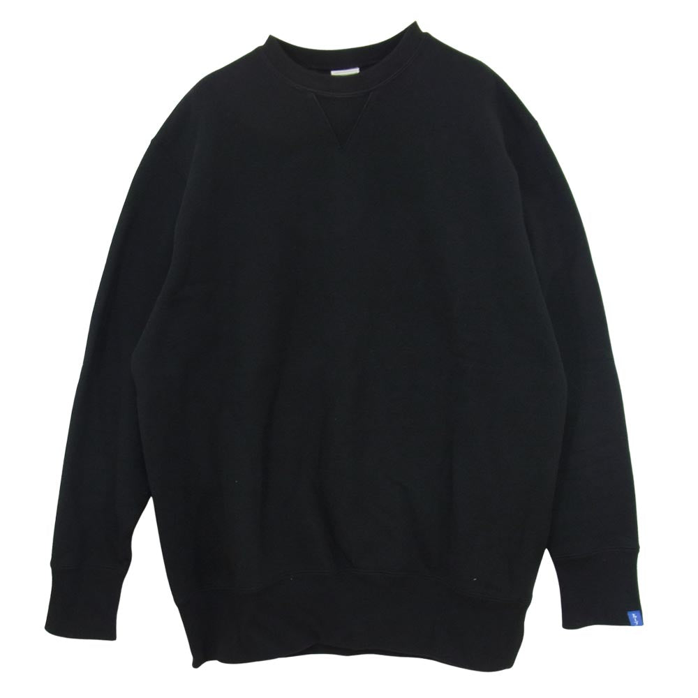 LOOPWHEELER ループウィラー 両V スウェット ブラック系 XL【中古】
