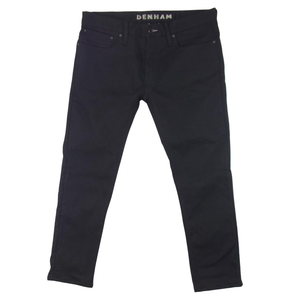 デンハム BOLT skinny fit ボルトスキニーフィット ストレッチ ブラック デニム パンツ ブラック系 34【中古】