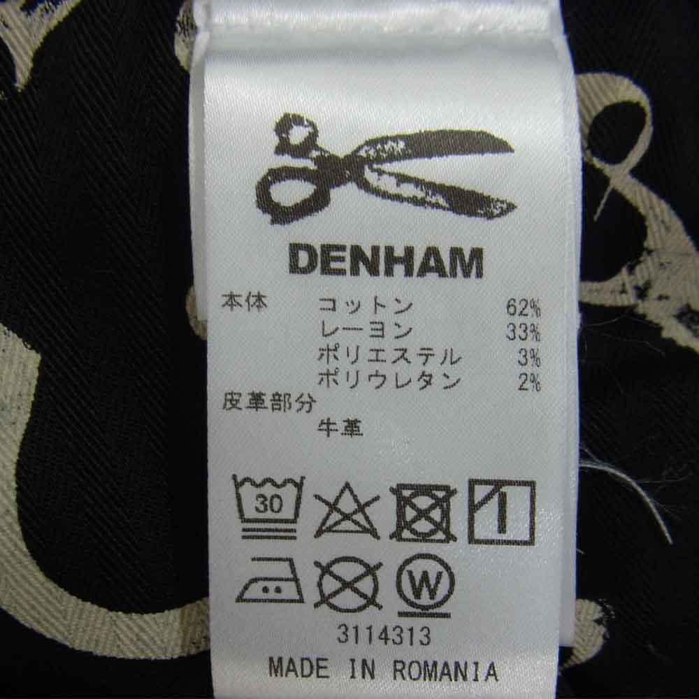 デンハム BOLT skinny fit ボルトスキニーフィット ストレッチ ブラック デニム パンツ ブラック系 34【中古】