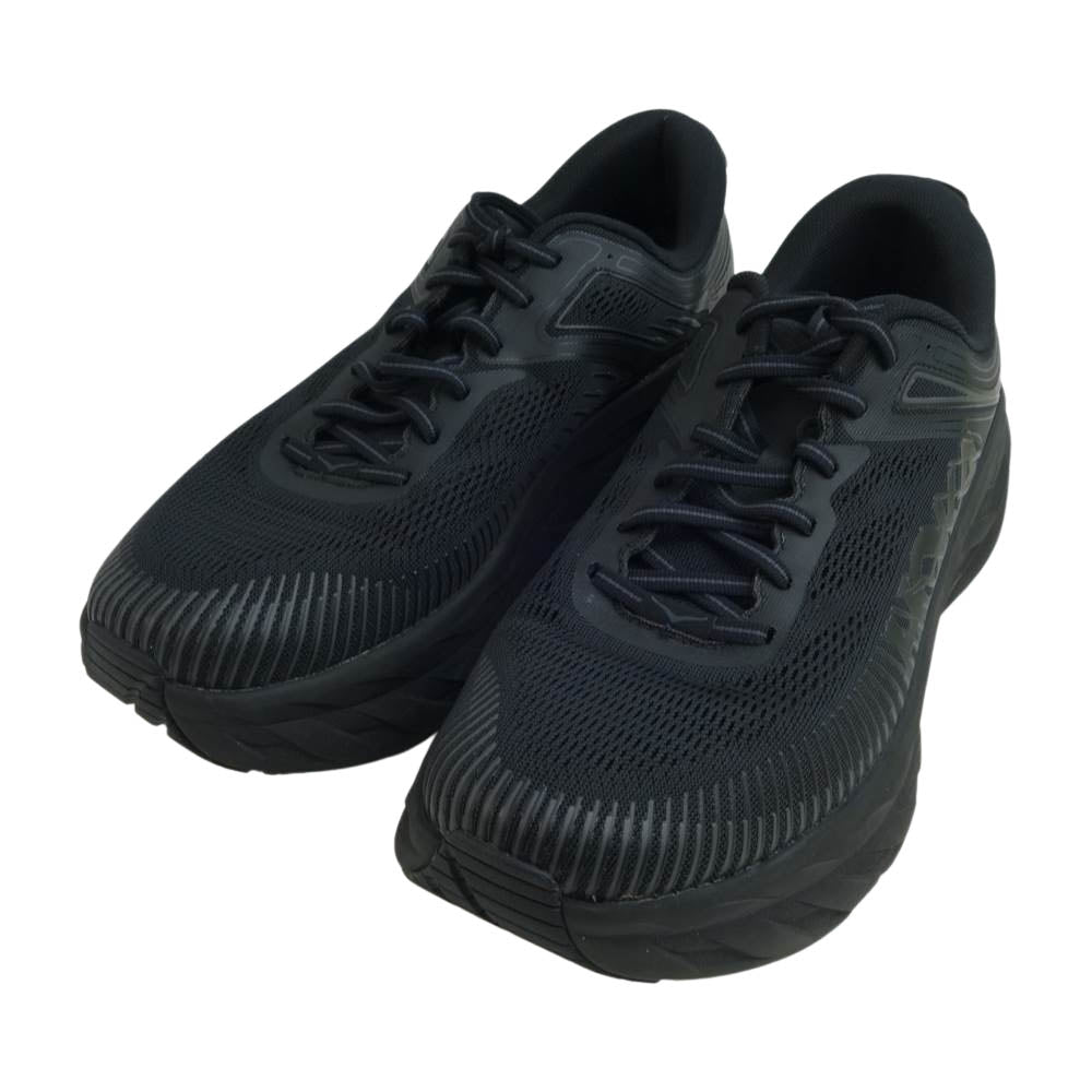 HOKA ONE ONE ホカ オネオネ F27220K bondi 7 wide ボンダイ 7 ワイド ブラック系 27.5【中古】
