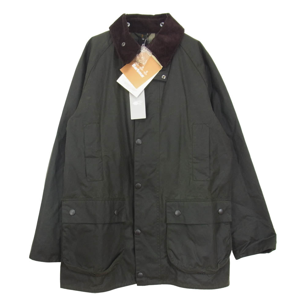 Barbour バブアー MWX0658 BEAUFORT SL スリムフィット ビューフォート オイルド ジャケット カーキ系 40【中古】