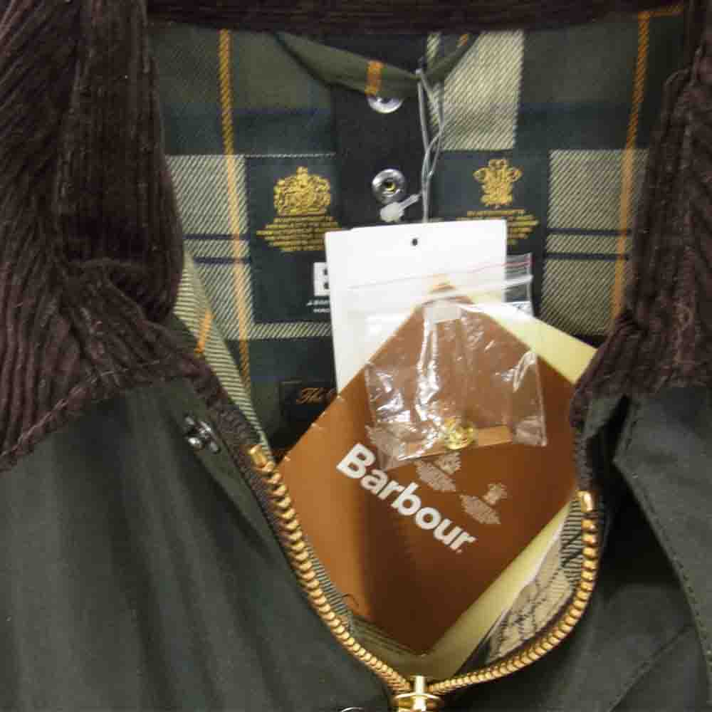 Barbour バブアー MWX0658 BEAUFORT SL スリムフィット ビューフォート オイルド ジャケット カーキ系 40【中古】