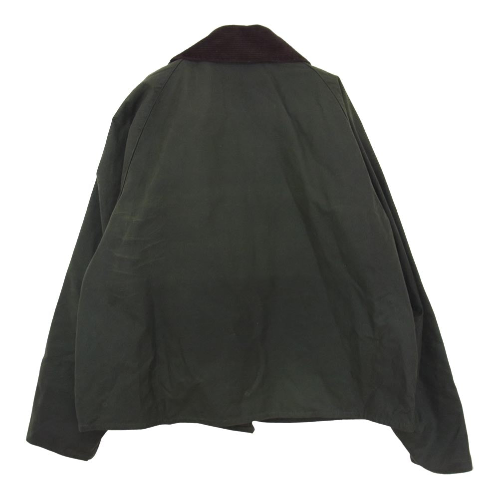 Barbour バブアー MWX1212 SPEY JACKET スペイ オイルド ジャケット カーキ系 L【中古】