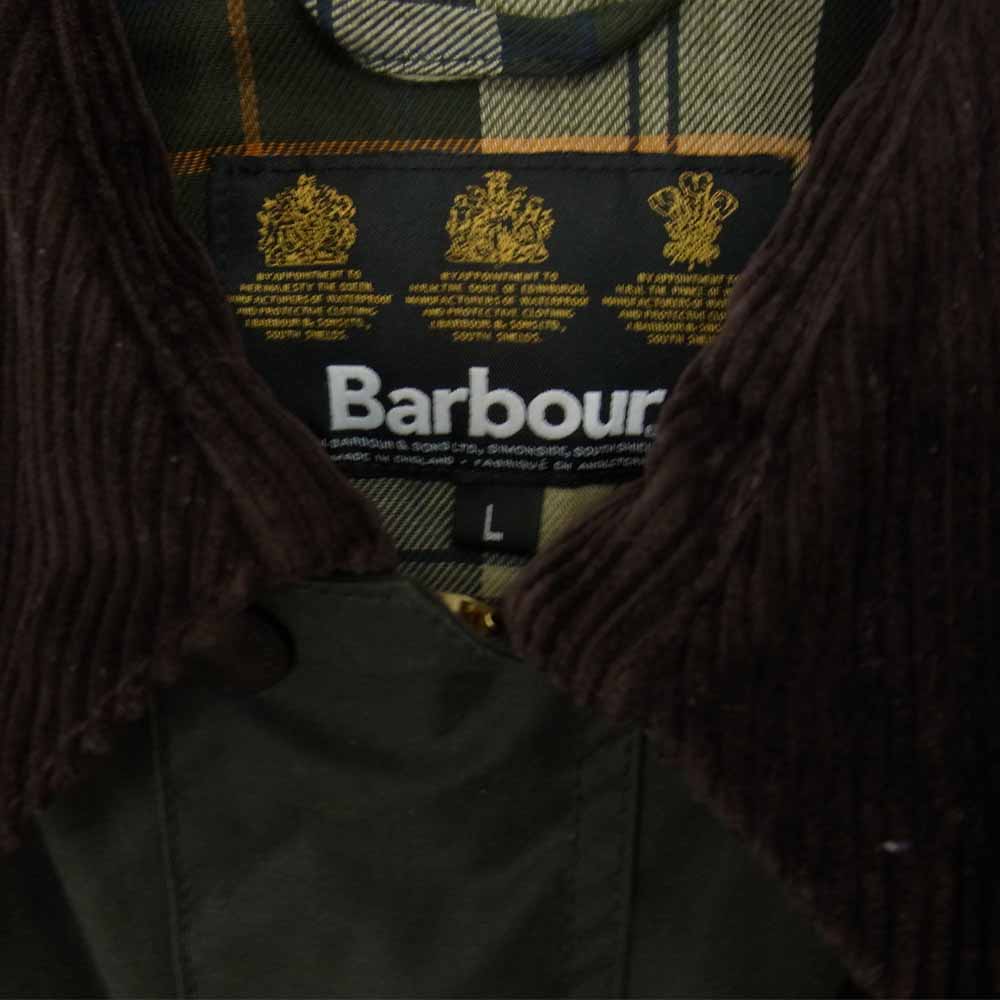 Barbour バブアー MWX1212 SPEY JACKET スペイ オイルド ジャケット カーキ系 L【中古】