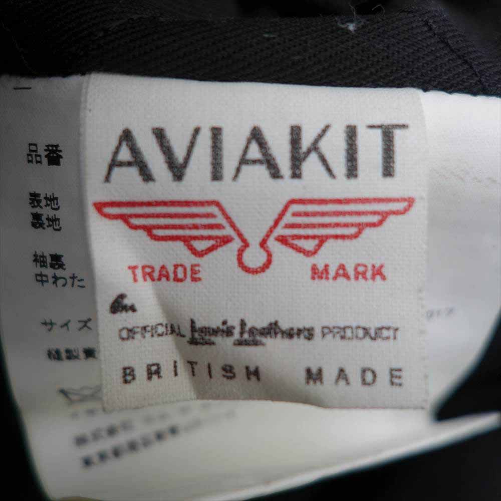 COMME des GARCONS コムデギャルソン BLACK MARKET ブラックマーケット Lewis Leathers ルイスレザー ライトニング型 ホースハイド レザー ダブルライダース ジャケット ブラック系 38【中古】