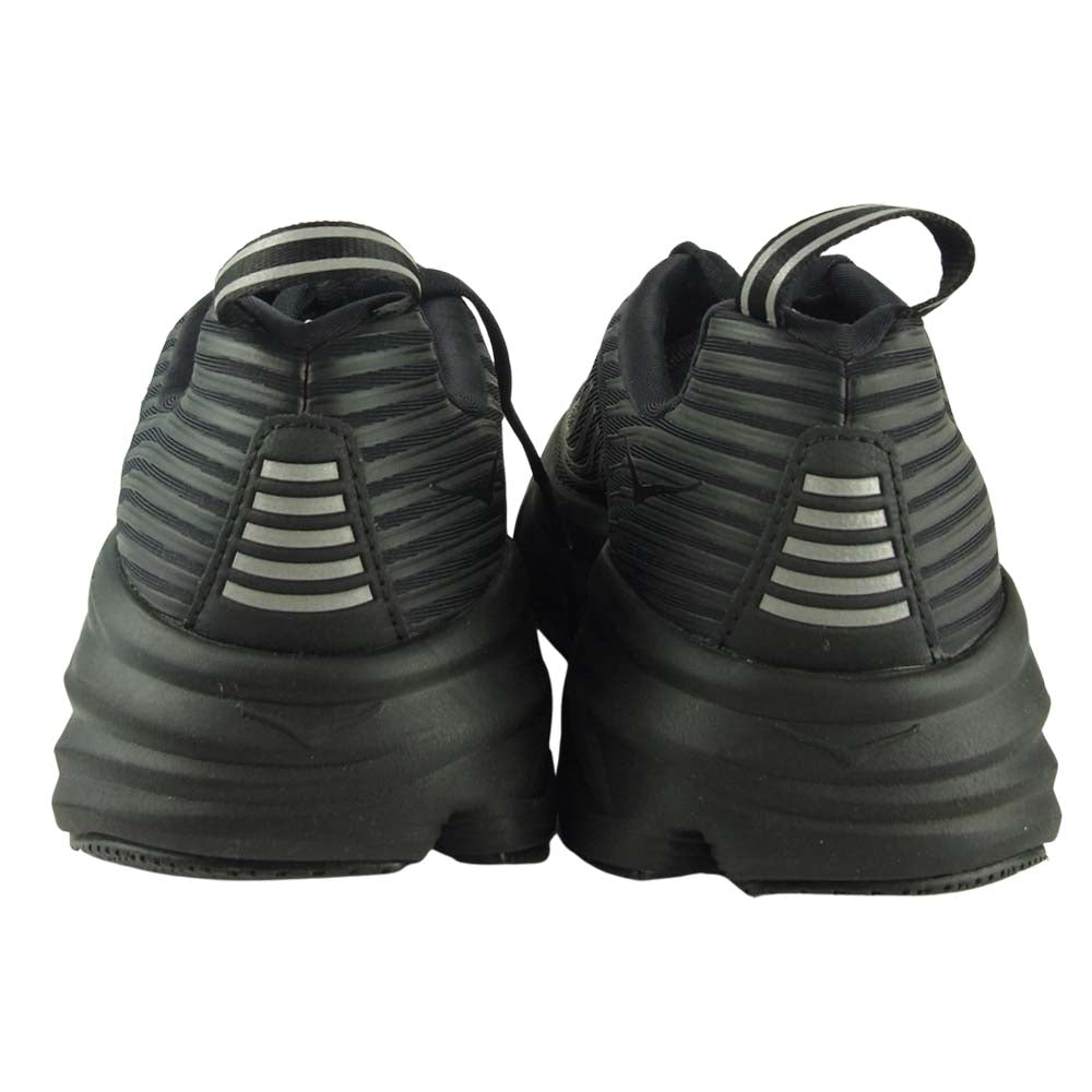 HOKA ONE ONE ホカ オネオネ F27219D W BONDI 6 ボンダイ 6 スニーカー ブラック系 23.5【美品】【中古】