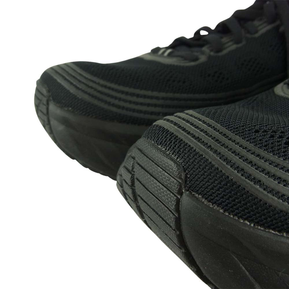 HOKA ONE ONE ホカ オネオネ F27219D W BONDI 6 ボンダイ 6 スニーカー ブラック系 23.5【美品】【中古】