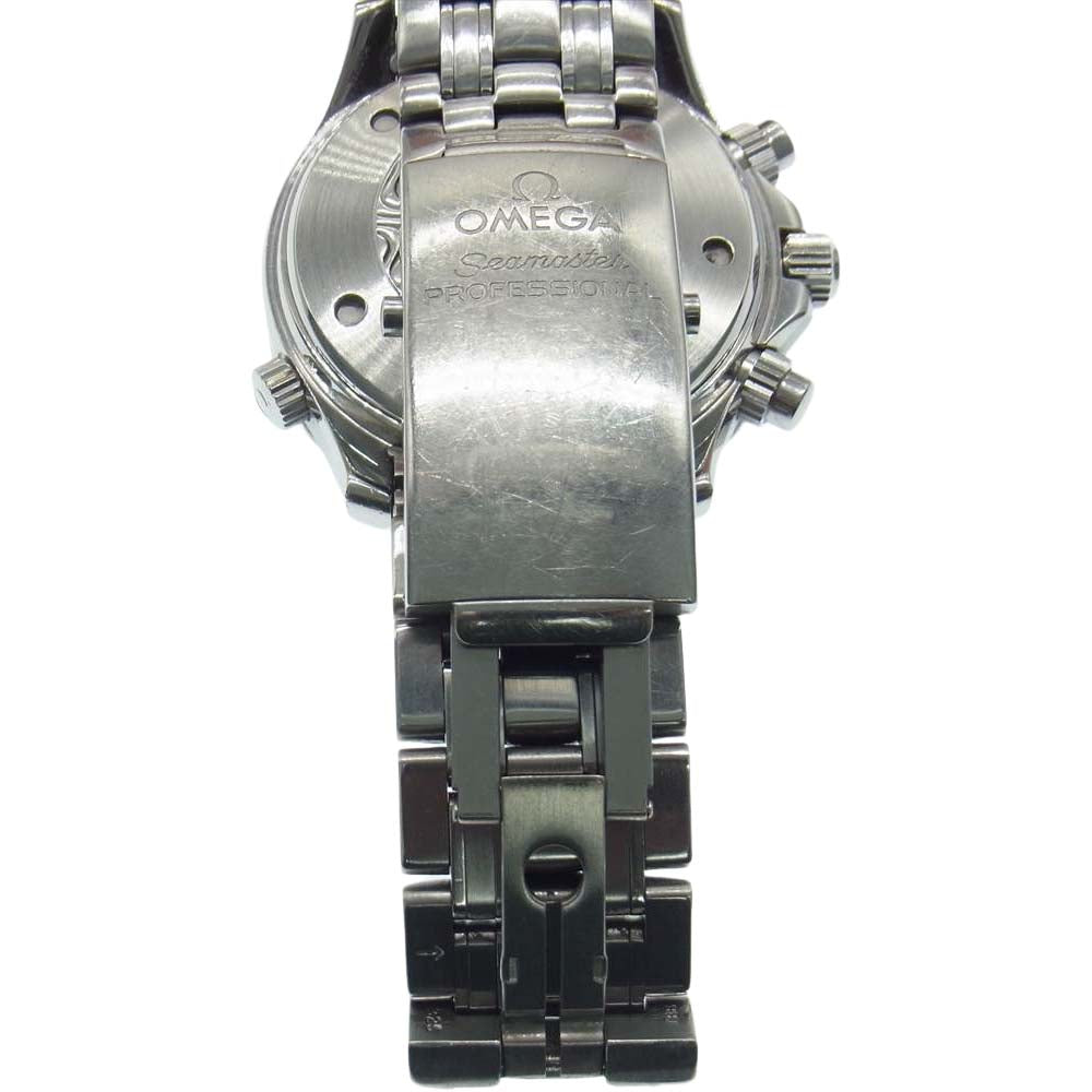 OMEGA オメガ 50030356 SEAMASTER PROFESSIONAL 300m シーマスター プロフェッショナル クロノグラフ 2298.80 チタン ダイバーズウォッチ 腕時計 シルバー系【中古】