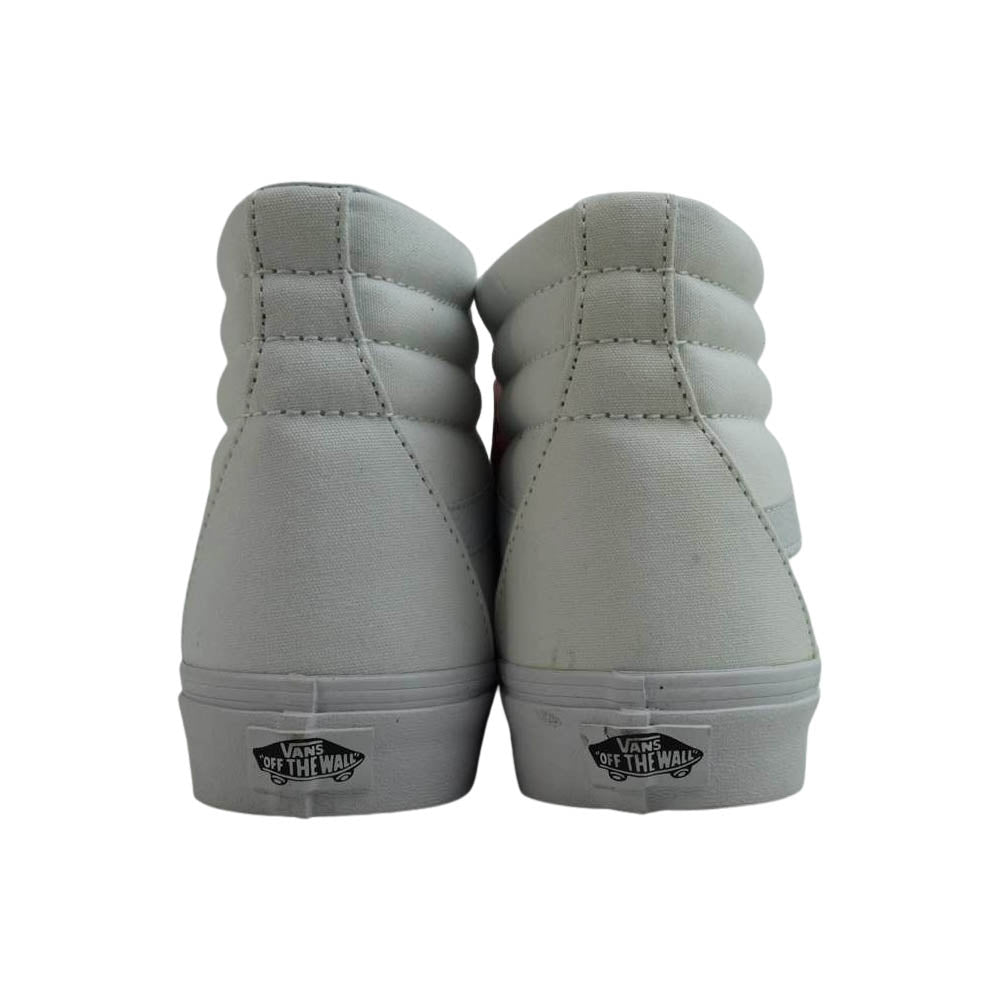 VANS バンズ SK8-HI スケート ハイ スケハイ ハイカット スニーカー ホワイト系 27.5【新古品】【未使用】【中古】