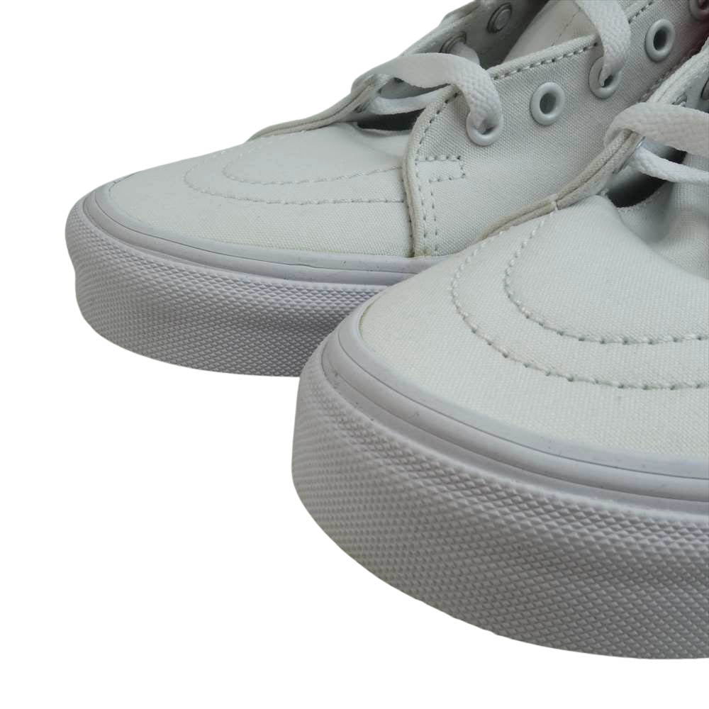 VANS バンズ SK8-HI スケート ハイ スケハイ ハイカット スニーカー ホワイト系 27.5【新古品】【未使用】【中古】