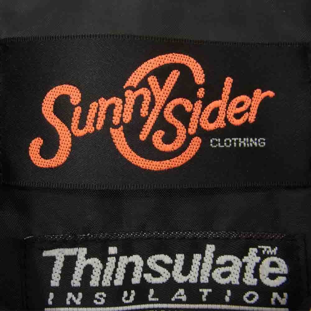 サニー シー サイダー Thinsulate シンサレート 中綿 2WAY ジャケット ベスト ブラック系 M【中古】