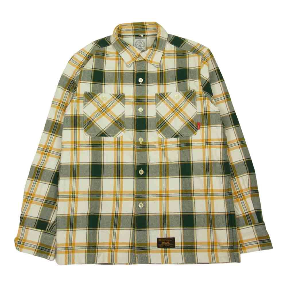 WTAPS ダブルタップス 161GWDT-SHM04 UNION L/S ユニオン チェック フランネル 長袖 シャツ マルチカラー系 S Sierra【中古】