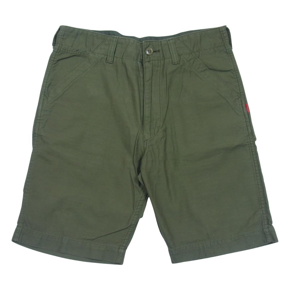 WTAPS ダブルタップス 171WVDT-PTM02 BUDS SHORTS COTTON SATIN ショーツ カーキ系 M【中古】