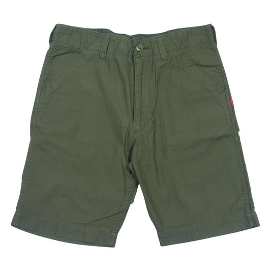 WTAPS ダブルタップス 171WVDT-PTM02 BUDS SHORTS COTTON SATIN ショーツ カーキ系 M【中古】