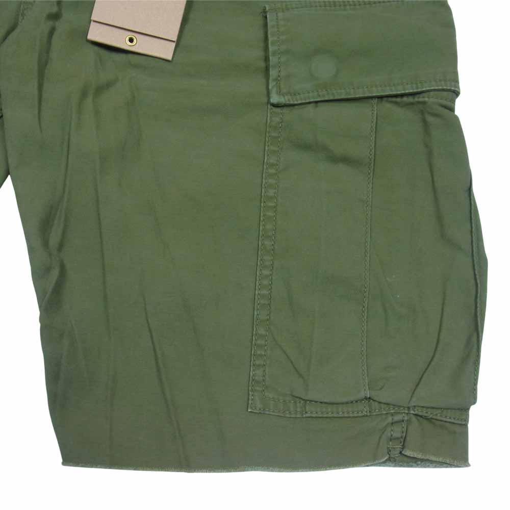 WTAPS ダブルタップス 151GWDT-PTM15 CARGO SHORTS COTTON SATIN カーゴ ショーツ カーキ系 M【中古】