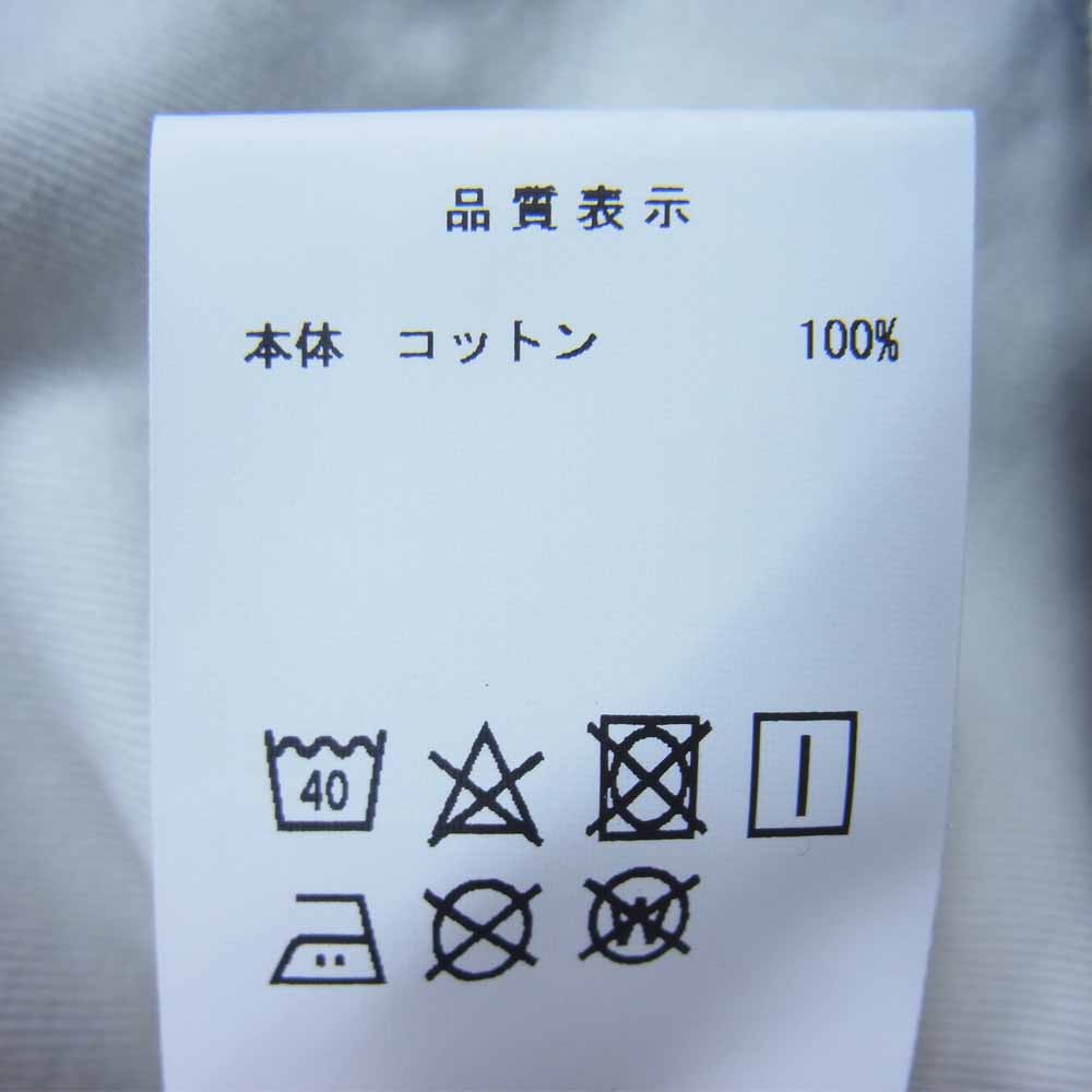DESCENDANT ディセンダント 191WVDS-PTM07 HAMPTON DENIM SHORT 加工 デニム ショーツ インディゴブルー系 L【美品】【中古】