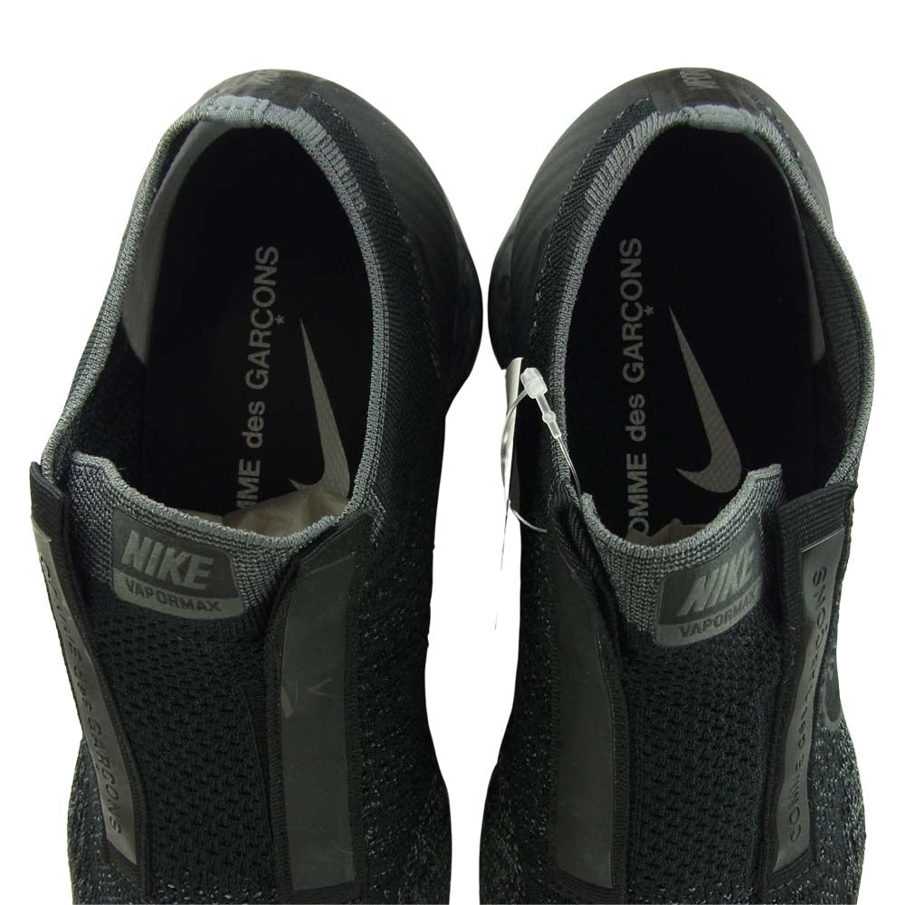 NIKE ナイキ 924501-001 × COMME des GARCONS AIR VAPORMAX コムデギャルソン エア ヴェイパー マックス スニーカー ブラック系 28cm【新古品】【未使用】【中古】