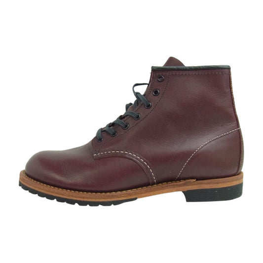 RED WING レッドウィング 9411 beckman BOOT ベックマン レースアップ ブーツ エンジ系 US8【極上美品】【中古】