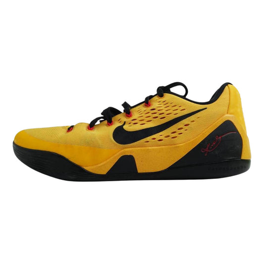 NIKE ナイキ 646701-700 KOBE 9 EM UNIVERSITY GOLD コービー ブルース リー スニーカー イエロー系 27【中古】