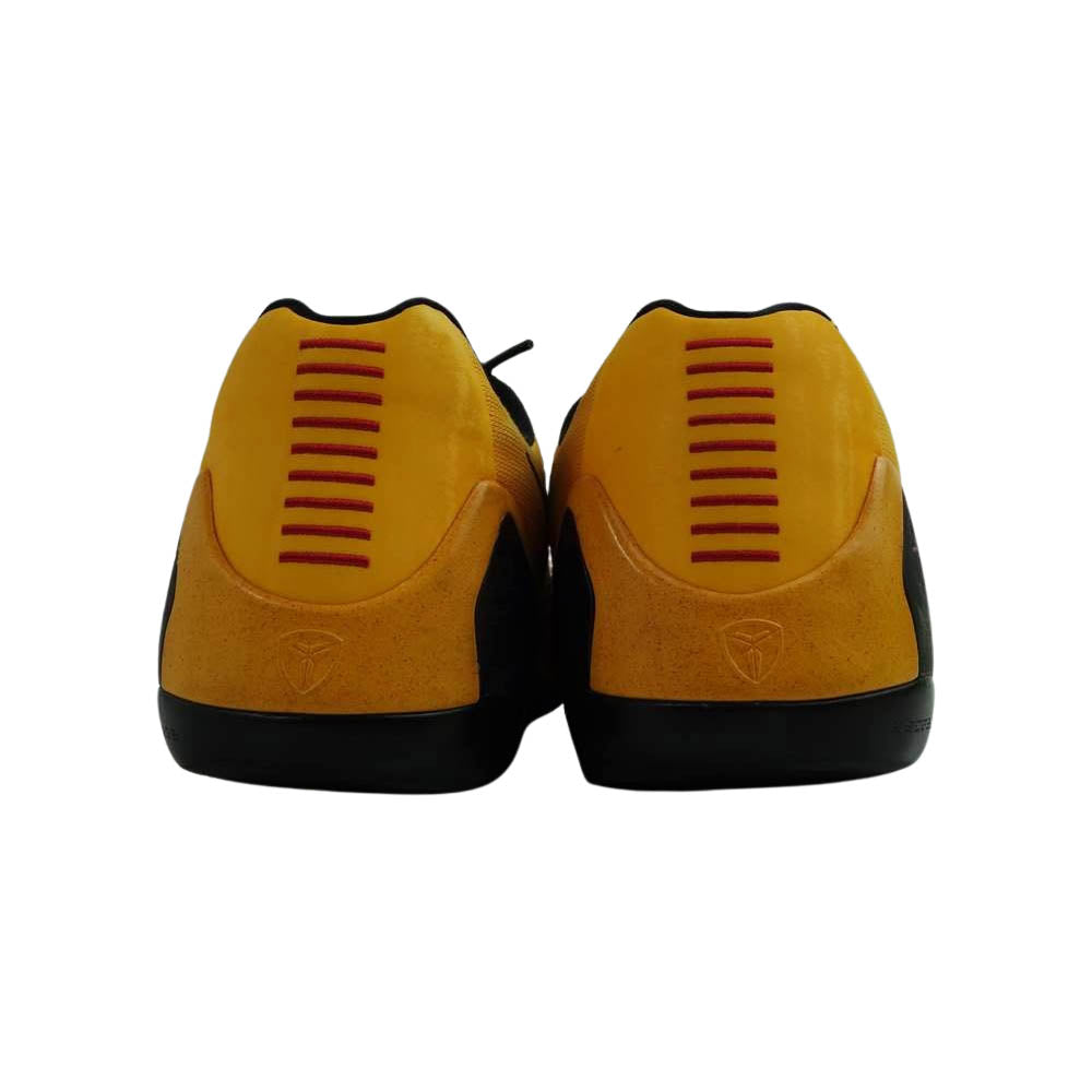 NIKE ナイキ 646701-700 KOBE 9 EM UNIVERSITY GOLD コービー ブルース リー スニーカー イエロー系 27【中古】