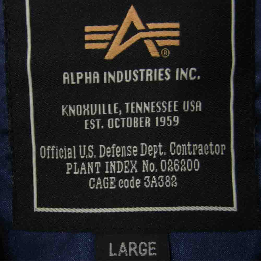 ALPHA アルファ Souvenir Jkt　スーベニアジャケット ベトナムジャケット ベトジャン カーキ系 L【中古】