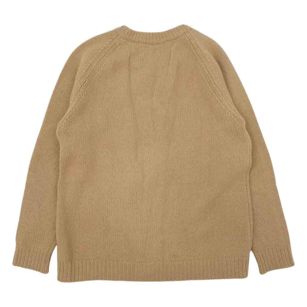 JACKSON MATISSE ジャクソンマティス × THRASHER スラッシャー JM14AW065 ロゴ ウール ニット ベージュ系 M【中古】