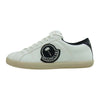 MONCLER モンクレール  GENIUS 8 PALM ANGELS RYANGELS ジーニアス パームエンジェルス カーフレザー ローカット スニーカー ホワイト系 42【中古】