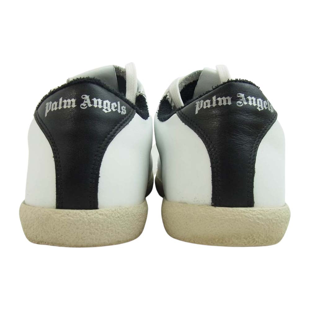 MONCLER モンクレール  GENIUS 8 PALM ANGELS RYANGELS ジーニアス パームエンジェルス カーフレザー ローカット スニーカー ホワイト系 42【中古】