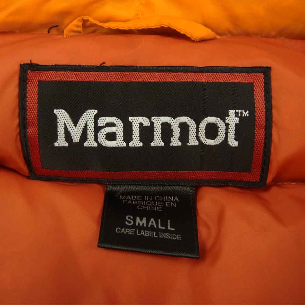 MarmotマーモットダウンLオレンジキムタク着用ヴィンテージゴールデン