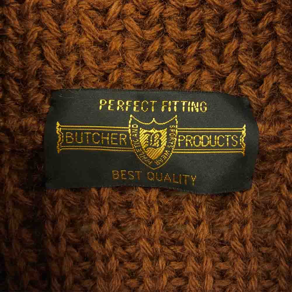 BUTCHER PRODUCTS ブッチャープロダクツ カウチン ニット セーター ブラウン系【美品】【中古】