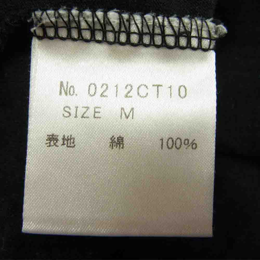 HYSTERIC GLAMOUR ヒステリックグラマー 0212CT10 STILL CRAZY ROCK ME BABY プリント 半袖 Tシャツ ブラック系 M【中古】