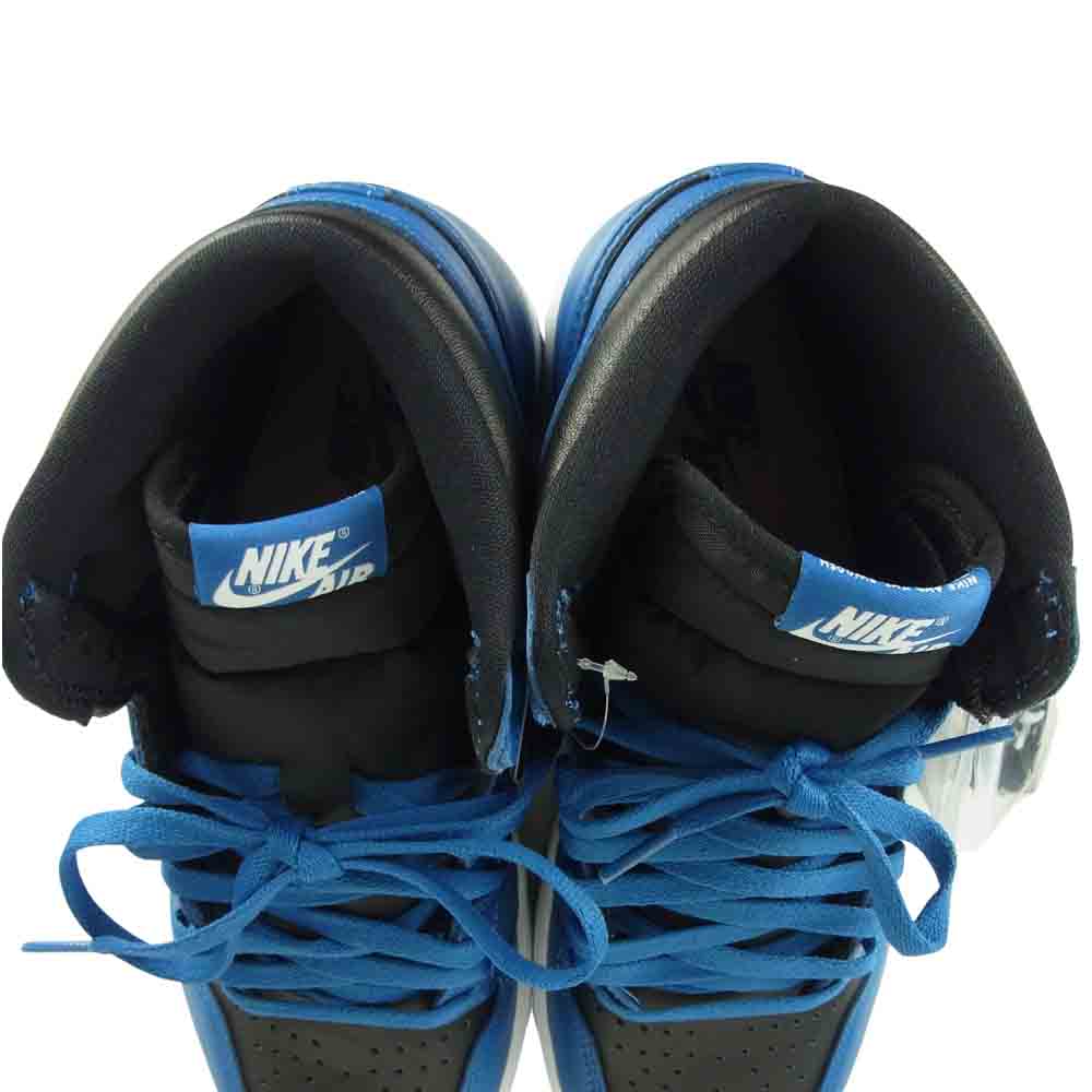 NIKE ナイキ 555088-404 AIR JORDAN 1 HIGH OG DARK MARINA BLUE エアジョーダン ハイカット スニーカー ブルー系 27.5cm【新古品】【未使用】【中古】