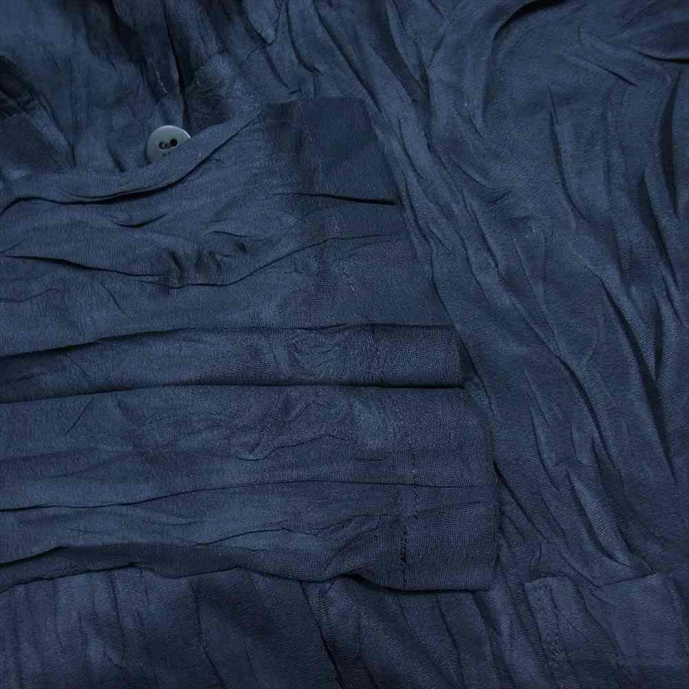 PLEATS PLEASE プリーツプリーズ イッセイミヤケ シワ加工 ブラウス ブラック系 3【中古】