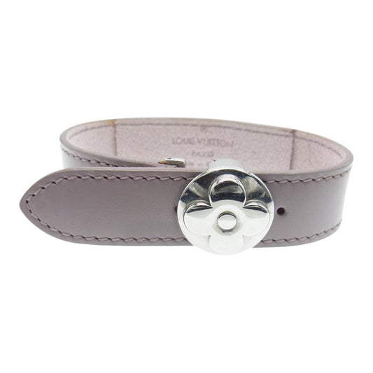 LOUIS VUITTON ルイ・ヴィトン M64445 グッドラック ブレスレット ヴァニーユ モノグラム パープル系 ラベンダー系【中古】