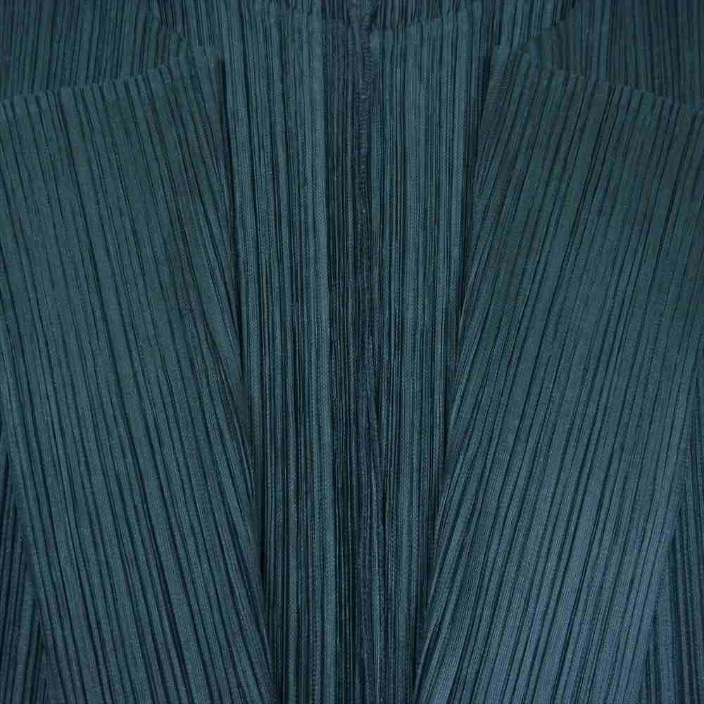 PLEATS PLEASE プリーツプリーズ イッセイミヤケ PP83-J0441 ボレロ ショート カーディガン グリーン系 4【美品】【中古】