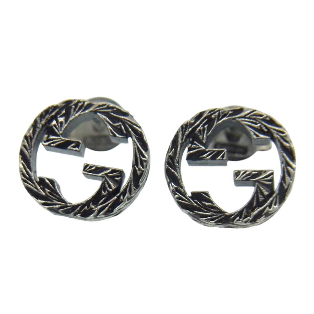 GUCCI グッチ インターロッキングG ピアス セット【中古】