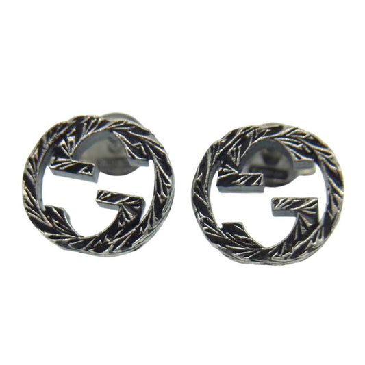 GUCCI グッチ インターロッキングG ピアス セット【中古】