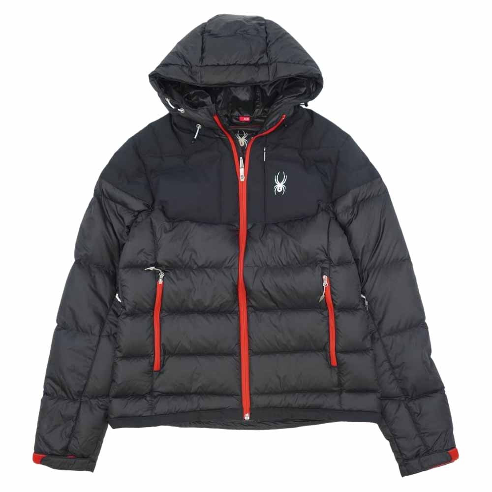 スパイダー  バーニーズ ダウン ジャケット ブラック系 M【中古】