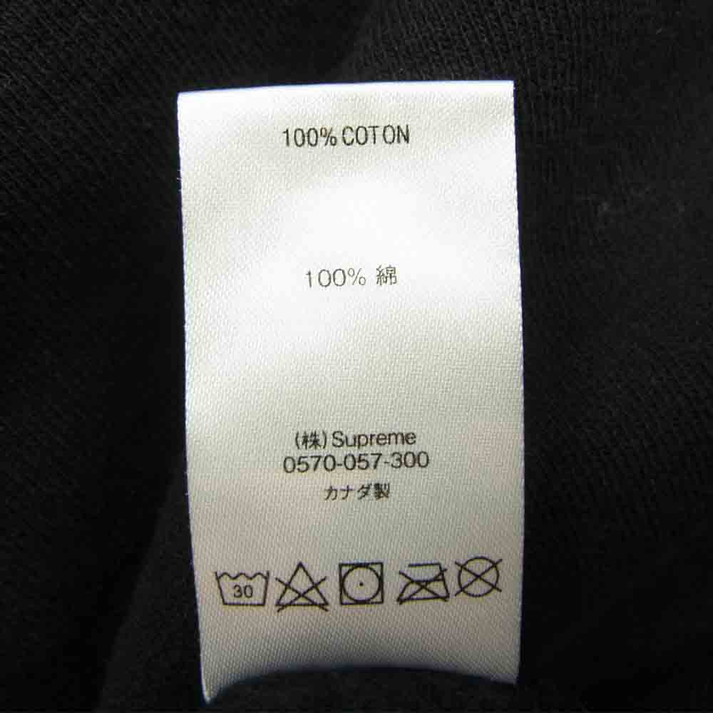 Supreme シュプリーム 20SS Cutout Logo Crewneck カットアウト ロゴ クルーネック スウェット ブラック系 L【中古】