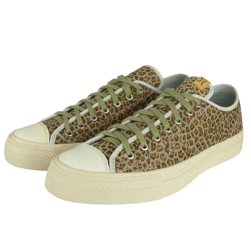 VISVIM ビズビム 0117101001003 SKAGWAY LO LEOPARD スカグウェイ レオパード スニーカー　 ベージュ系 US10【新古品】【未使用】【中古】