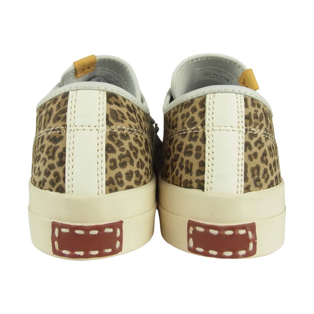 VISVIM ビズビム 0117101001003 SKAGWAY LO LEOPARD スカグウェイ レオパード スニーカー　 ベージュ系 US10【新古品】【未使用】【中古】