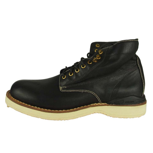 VISVIM ビズビム 0115202002001 VIRGIL BOOTS FOLK バージル ブーツ フォーク ブラック系 US 10【極上美品】【中古】
