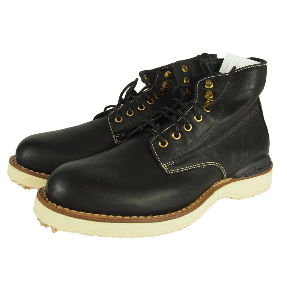 VISVIM ビズビム 0115202002001 VIRGIL BOOTS FOLK バージル ブーツ フォーク ブラック系 US 10【極上美品】【中古】