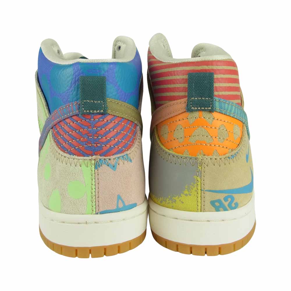 NIKE ナイキ 918321-381 SB ZOOM DUNK HIGH PREM SB ズーム ダンク ハイ プレミアム トーマス・キャンベル スニーカー マルチカラー系 28cm【極上美品】【中古】